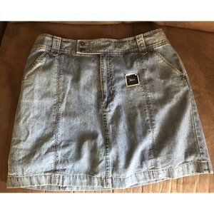 Sonoma Denim Skort Size 12 Light Stonewash NWT